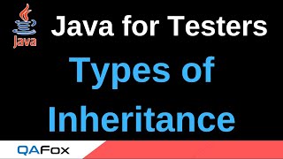 Java for Testers - Part 153 - Types of Inheritance