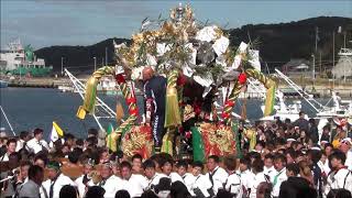 令和元年 坊勢島　恵美酒神社秋季例大祭・昼宮　宮入り ②