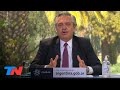 Sin nombrarlo, el mensaje de Alberto a Larreta:  “A algunos les duele renunciar a los privilegios”