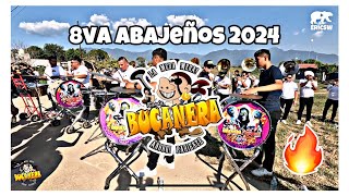 🎺☠️🔥ASI BANDA BUCANERA LA MERA MERA 😱 EN MUERTEADA ABAJEÑOS 8VA, RITMAZO CARNAVALERO Y BANDERO🔥☠️🎺