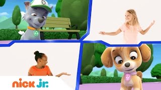 PAW Patrol | Sing & Dance Along to the Theme Song | Stay Home #WithMe | Nick Jr.