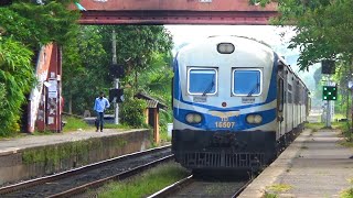 Indian Class S13 DMU Going Very Fast in Sri Lanka Railways!