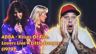 ABBA - Kisses Of Fire & Lovers Live A Little Longer(1979) Reaction! #abba