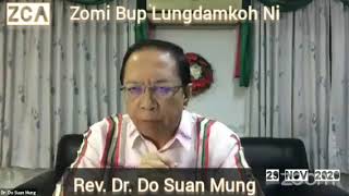 Zomi Bup Lungdamkoh Ni, Rev.Dr. Do Suan Mung