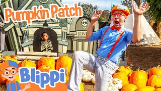 Blippi and Meekah’s Spooky Pumpkin Patch Playdate! Halloween Episodes for Kids