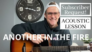 Hillsong UNITED || Another In The Fire || Acoustic Guitar Lesson/Tutorial [EASY]