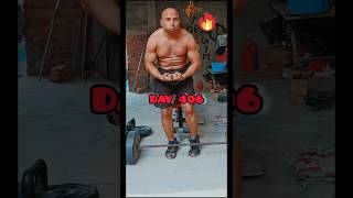 406 Day Hard Workout 🏋🚴💪 || Mukesh Kumar Pandey #trending #workout #fitness #shorts