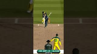Rahul Dravid Classic Six In Real Cricket™ 20 || #shorts