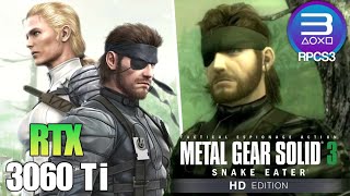 Metal Gear Solid 3 HD Edition | RPCS3 Emulator | RTX 3060 Ti | 1080p60fps+Best Settings