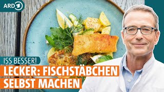 Einfach und gesund: Brotaufstrich und Fischstäbchen | ARD Gesund