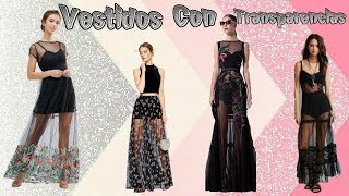 ¡Tendencia! Vestidos Con Transparencias