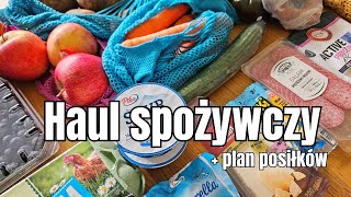 Wyjadamy zapasy! | jak mało udało mi się wydać? 🤔💵 | food haul i meal plan na cały tydzień