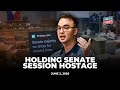 Alan Peter Cayetano holds Senate session hostage