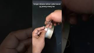 fungsi rahasia lakban kawat #diy #kreatif #idekreatif