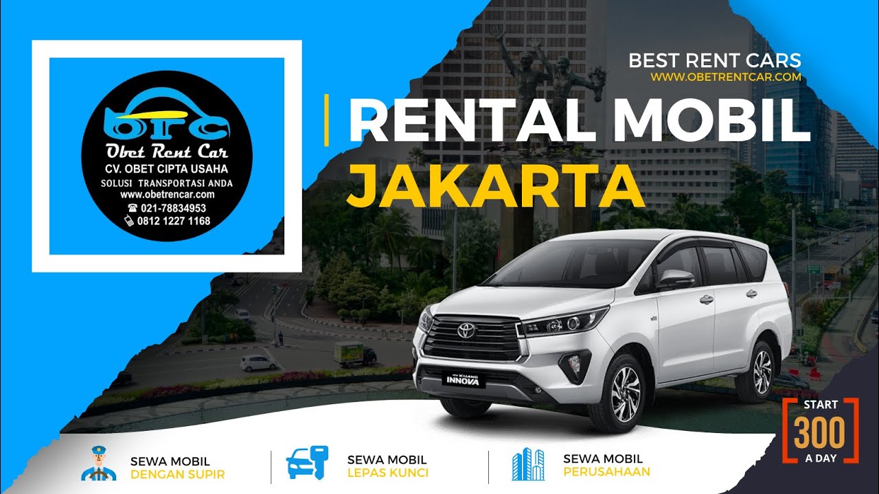 Rental Mobil JAKARTA Murah Dan Berkualitas 081212271168 - YouTube