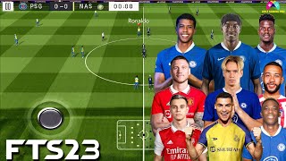 FTS 23 MOBILE™ [300MB] Android Offline New Updates \u0026 Last Winter Transfers 2023 Graphic 4k