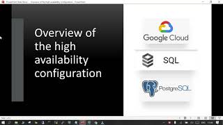 104 - High availability (HA) in Google PostgreSQL