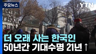 더 오래 사는 한국인...50년 동안 기대수명 21년↑ / YTN