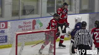 PJHL - Wellesley Applejacks vs New Hamburg Firebirds