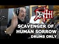 DRUM COVER DEATH Scavenger of human sorrow drums only cover by astamatis kekes