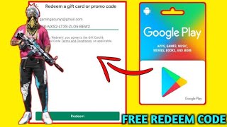 Google Play Store redeem code free fire#redeemcode #apgamer
