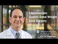 Laparoscopic Gastric Band Weight Loss Surgery - Parham Doctors' Hospital