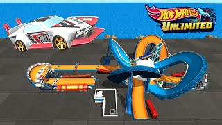 HOT WHEELS UNLIMITED : MAD MANGA CAR RACE IN COLOSAL CLASH TRACK | UNLEASHED GAMEPLAY MOBIL GAME