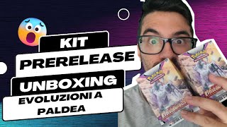 Apriamo in anteprima il kit prerelease di Evoluzioni a Paldea!