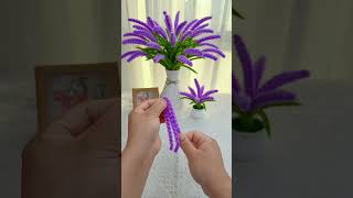 Very Simple Craft | 1 Video Teaches You How To Make Lavender With A Twist Stick