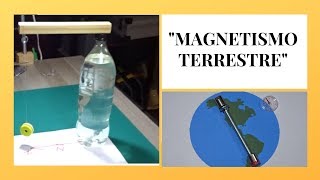 MAGNETISMO TERRESTRE, EXPERIMENTOS MAGNÉTICOS  (DIY) (Earth's Magnetic Field)
