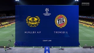 FIFA 22 | Mjällby AIF vs Tromsø IL - UEFA Champions League | Gameplay