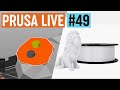 PrusaSlicer 2.6 alpha 1, new white Prusament, MK3 firmware, guest @knafs_co  - PRUSA LIVE #49