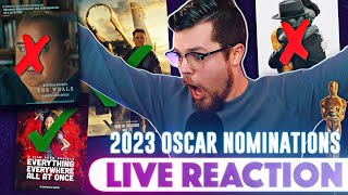 2023 Oscar Nominations Live REACTION