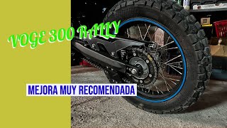 VOGE 300 RALLY…..MEJORA ESPECTACULAR