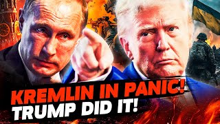 🔴 RIGHT NOW! RUSSIA DEFEATED! PUTIN HAS NO CHOICE! TRUMP MADE  KREMLIN SHAKING! | Daily Wrap-up