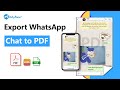 How to Export WhatsApp Chat to PDF [Full Guide]