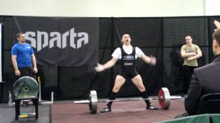 Estonian Powerlifting Championships 2012. Peep Päll deadlift 245kg