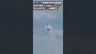 第306飛行隊F-15 日伊共同訓練 イタリア空軍歓迎特別塗装機！#航空自衛隊 #小松基地 #戦闘機 Japan military , air fighter , 6247hijet #shorts