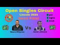 Indoor Bowls | Open Singles Circuit Lincoln 2024 | Semi Final | Wayne Willgress Vs  Aaron Johnson