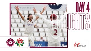 Northamptonshire v Lancashire | Day 4 | County Championship Cricket Highlights