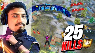 25 kills 💪 MP40+WOODPECKER 99%Headshot Rate ⚡| Duo Vs Squad Full Gameplay | intel i5 🖥 Freefire