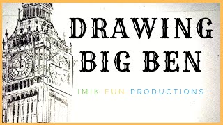 Drawing London Big Ben!!(8 Hours To Draw!)
