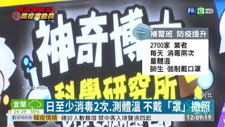 新北抽查補習班防疫 不戴「罩」撤照 | 華視新聞 20200226