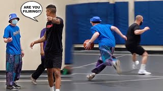 Undercover Hooper Plays REALLY Bad, Then Goes OFF Shocking Everyone At The Gym!