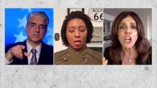 America Talks Live | Jane Velez-Mitchell Calls Black Panelist Racist...Again