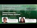 Oakland University - Golden Grizzlies Graduate - Entrepreneurial Universities