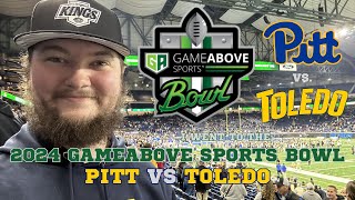 I Went to the 2024 GAMEABOVE SPORTS BOWL - PITT VS TOLEDO!