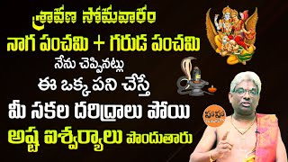 నాగ పంచమి, గరుడ పంచమి పూజ | Naga Panchami Pooja | Garuda Panchami Pooja |Tenneti Sasikumara Charyulu