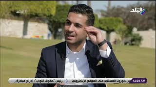 أبو طالب العيسوي في الماتش مع هاني حتحوت 27-2-2021