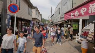 4K・ 【4K】Kamakura. Walking from the station to Tsurugaoka Hachimangu and back